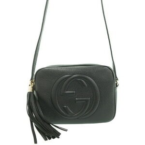 Gucci Soho Leather Disco Pebbled Crossbody Bag